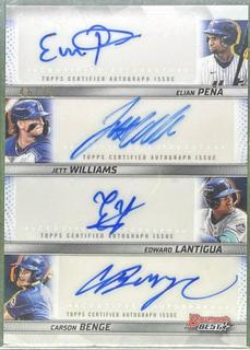 Jett Williams / Edward Lantigua / Carson Benge / Elian Pena