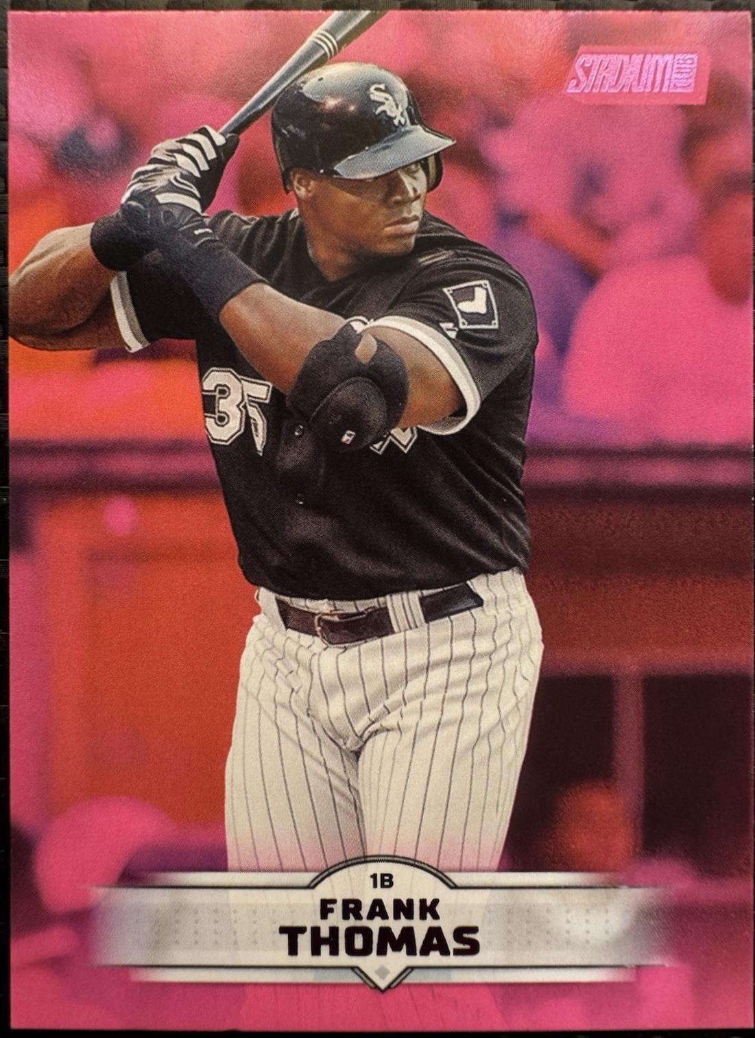 ロサ・パークス サインカード 1/1 Frank Thomas [Pink] #1 Prices | 2025 Topps Stadium Club | Baseball