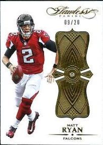 Matt Ryan #4 Football Cards 2016 Panini Flawless