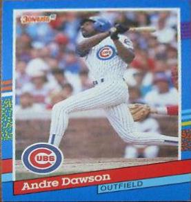 Andre Dawson #129 Baseball Cards 1991 Donruss