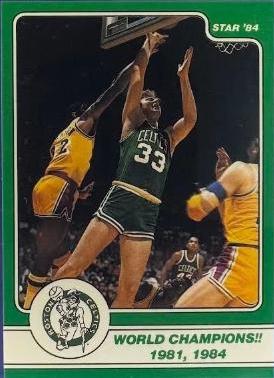 Larry Bird #14 1984 Star Celtics Champs Basketball