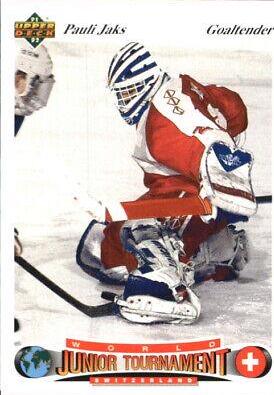 Pauli Jaks #24 Hockey Cards 1991 Upper Deck Czech World Juniors