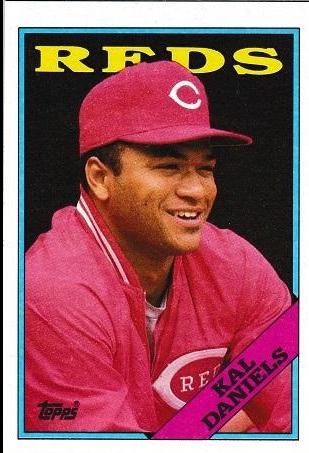 Kal Daniels #622 Baseball Cards 1988 Topps