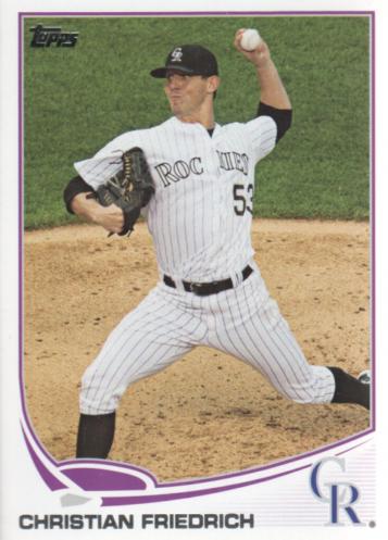 Christian Friedrich #US102 Baseball Cards 2013 Topps Update