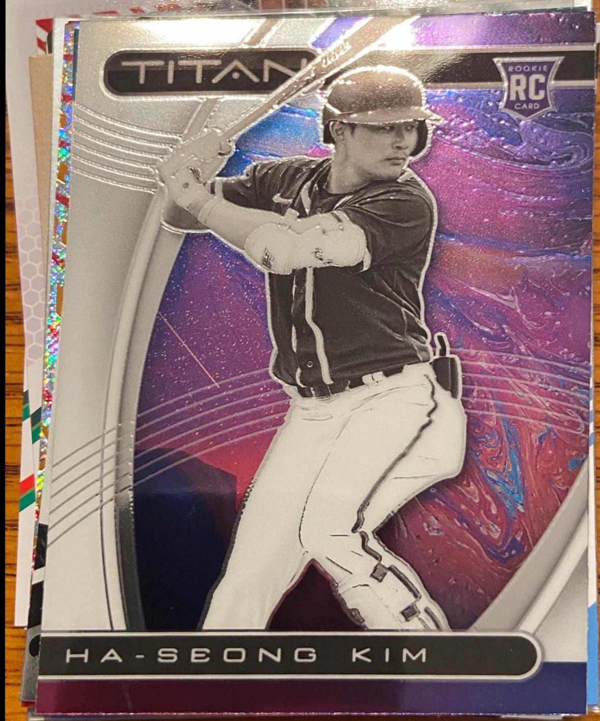 Ha Seong Kim #4 Baseball Cards 2021 Panini Chronicles Titan