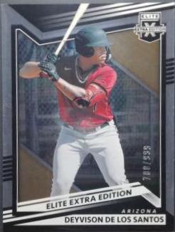Deyvison De Los Santos #109 2022 Panini Elite Extra Edition Baseball