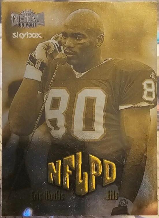 Eric Moulds #190 1999 Metal Universe Football