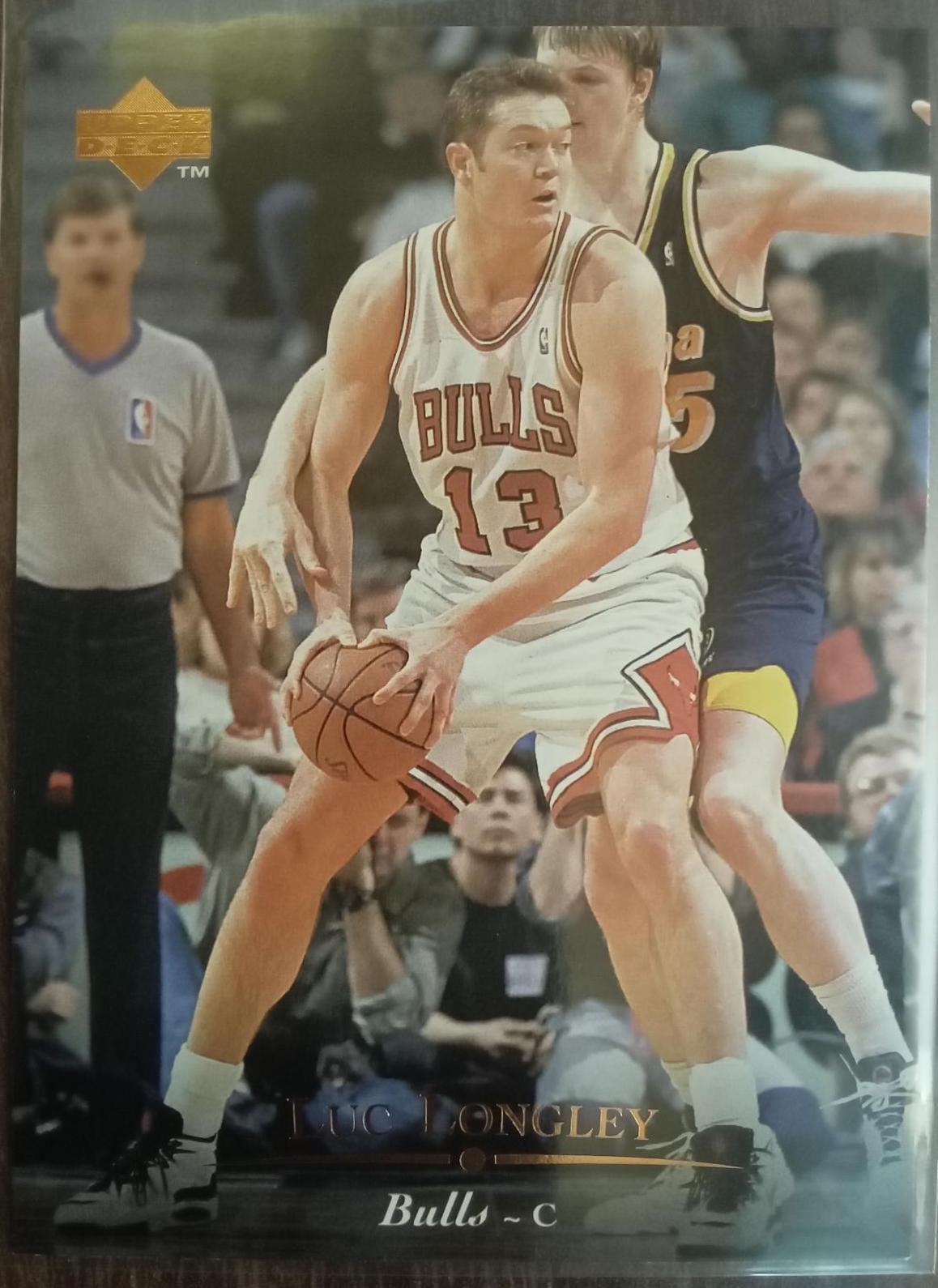 Luc Longley #243 Basketball Cards 1995 Upper Deck