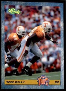 Todd Kelly #56 1993 Classic Football