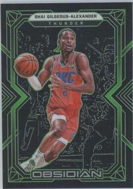 Shai Gilgeous-Alexander #5 2021-22 Panini Obsidian Basketball