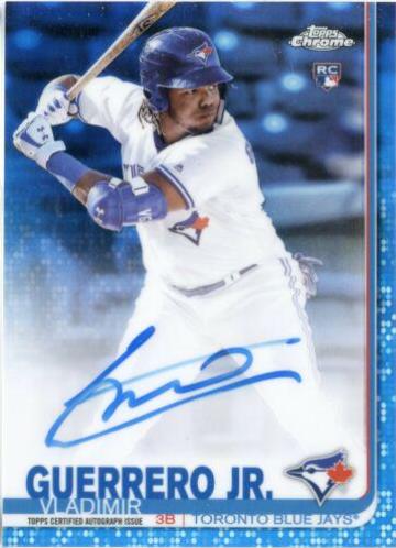Vladimir Guerrero Jr. [Blue Refractor] #RA-VGJ