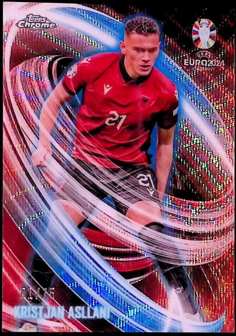 Kristjan Asllani [Blue Wave Refractor] #NN-18