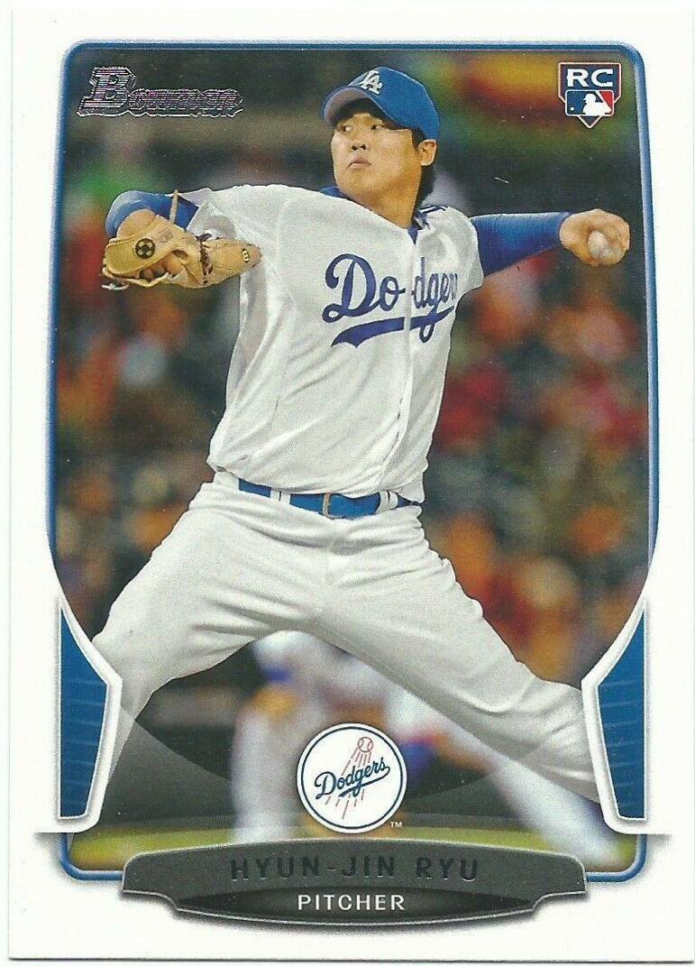 Hyun Jin Ryu #218 Baseball Cards 2013 Bowman