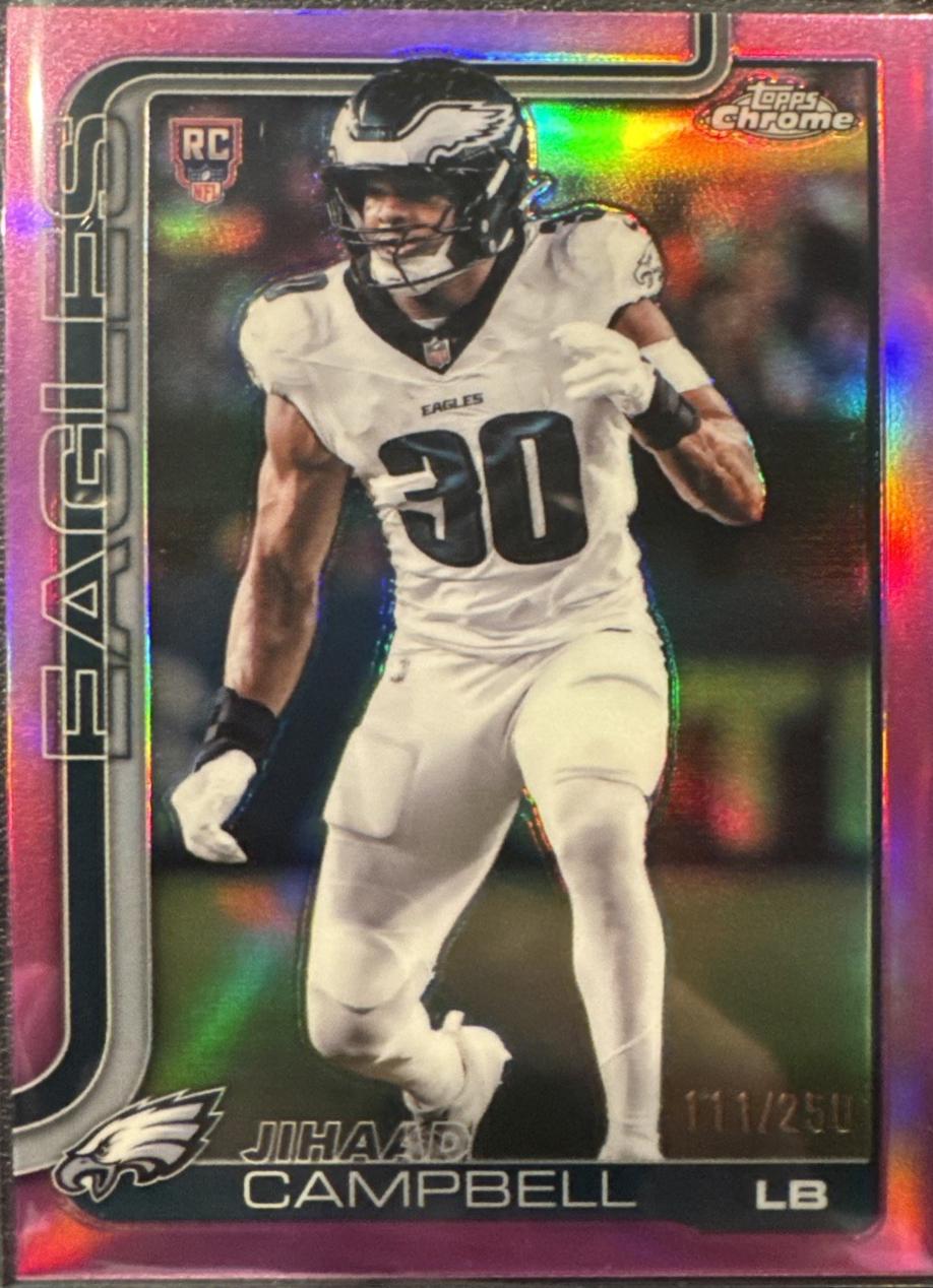Jihaad Campbell [Pink Refractor] #366