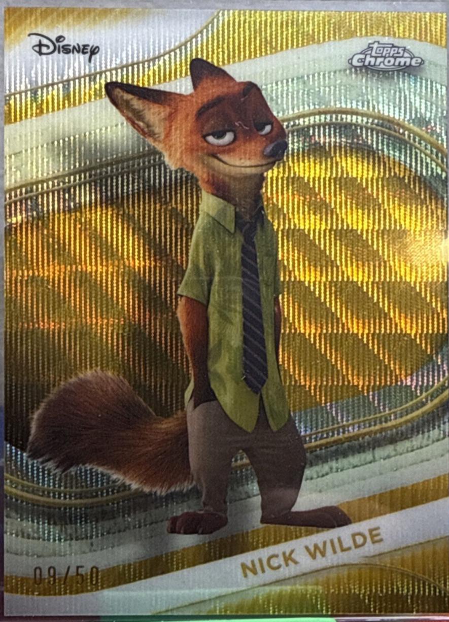 Nick Wilde [Gold Wave Refractor] #167