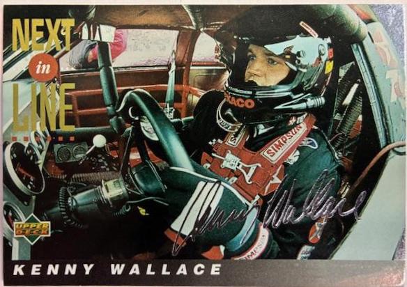 Kenny Wallace #126 Racing Cards 1994 Upper Deck NASCAR