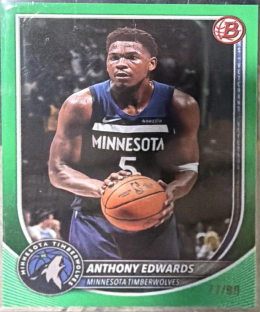 Anthony Edwards [Green Border] #103