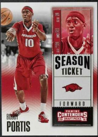 Bobby Portis #10 Basketball Cards 2016 Panini Contenders Draft Picks