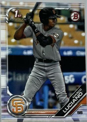 Marco Luciano #BP-82 2019 Bowman Prospects Baseball