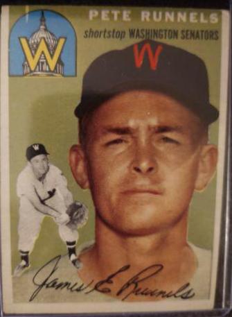 Pete Runnels #6 Baseball Cards 1954 Topps