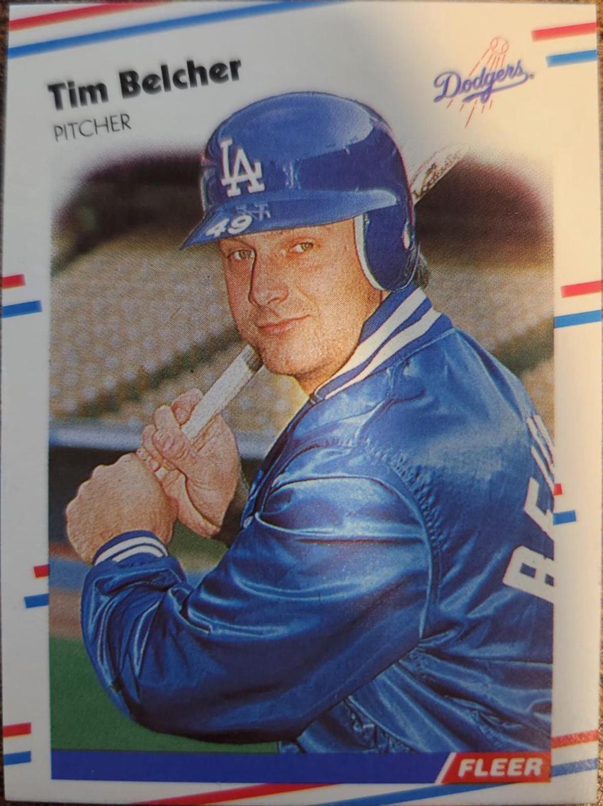 Tim Belcher #509 Baseball Cards 1988 Fleer