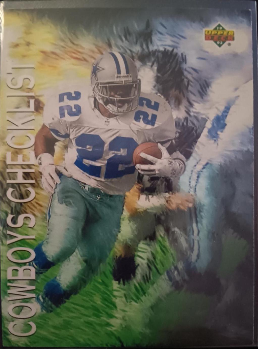 Emmitt Smith #73 Football Cards 1993 Upper Deck Dallas Cowboys