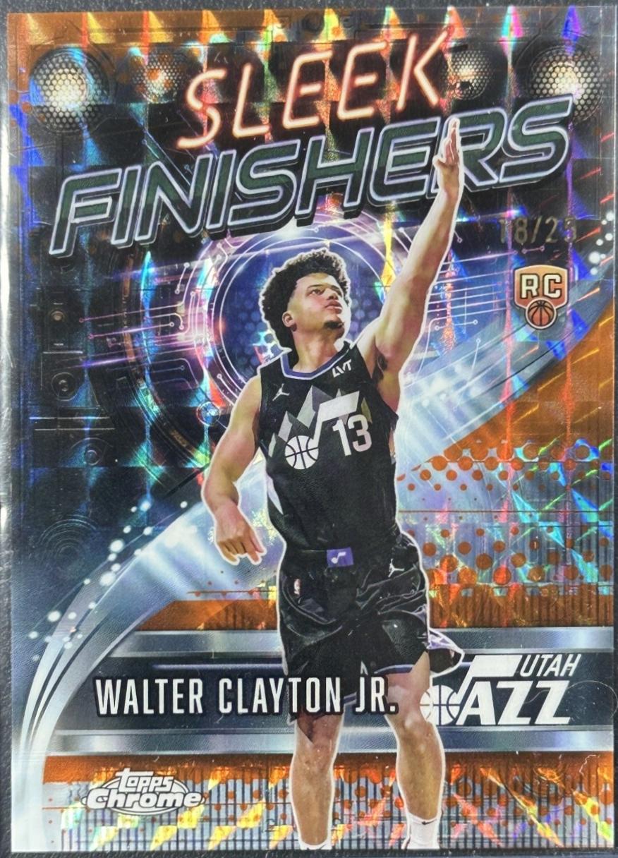 Walter Clayton Jr. [Refractor Orange] #SF-28