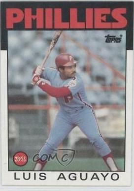 Luis Aguayo (1986 Topps)