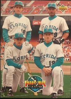 Inaugural Catch: Dave Magadan / Orestes Destrade / Bret Barberie / Jeff Conine