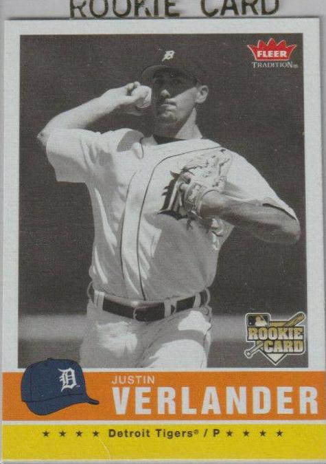 Justin Verlander #173 2006 Fleer Tradition Baseball