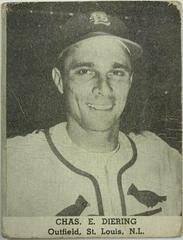 Chas. E. Diering Baseball Cards 1947 Tip Top Bread Prices
