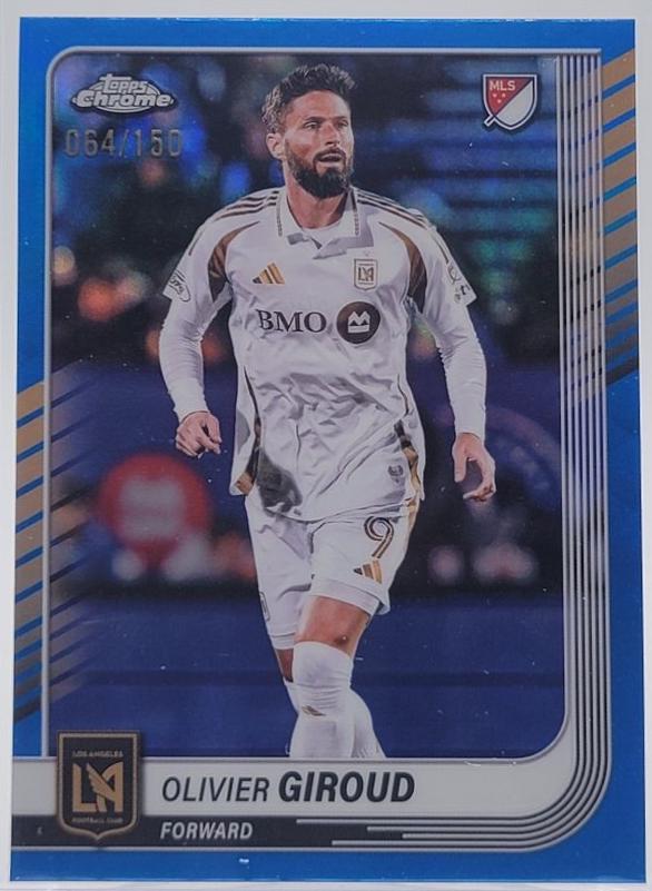 Olivier Giroud #13 2025 Topps Chrome MLS
