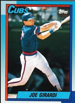 Joe Girardi #12 Baseball Cards 1990 Topps