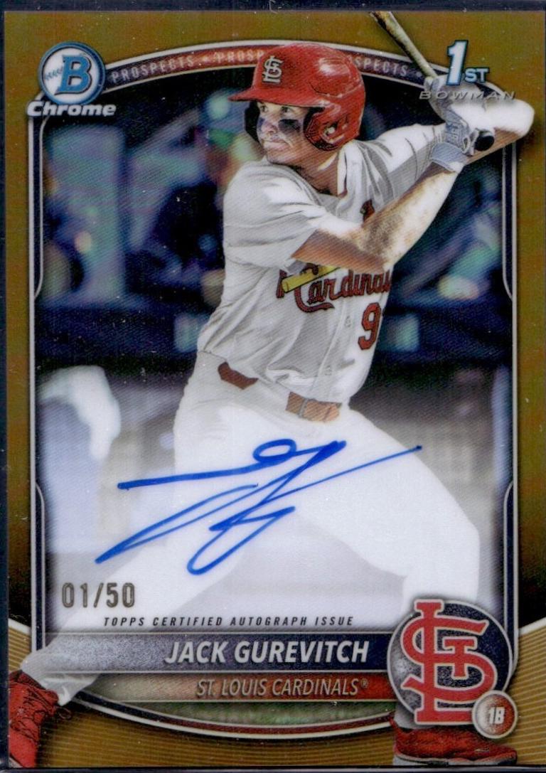 Jack Gurevitch [Gold Refractor] #CPA-JG