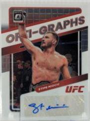Stipe Miocic #OG-SMC Ufc Cards 2022 Panini Donruss Optic UFC Opti Graphs