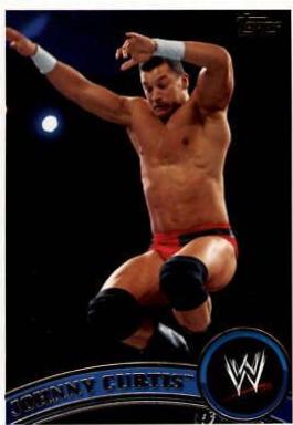 Johnny Curtis #9 Wrestling Cards 2011 Topps WWE