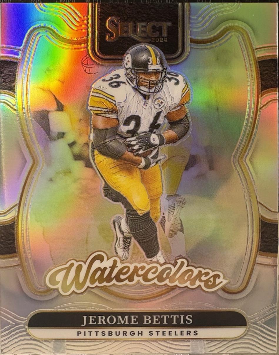 Jerome Bettis #2 Football Cards 2024 Panini Select Watercolors