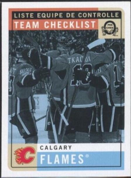 Calgary Flames [Retro Blank Back] #565