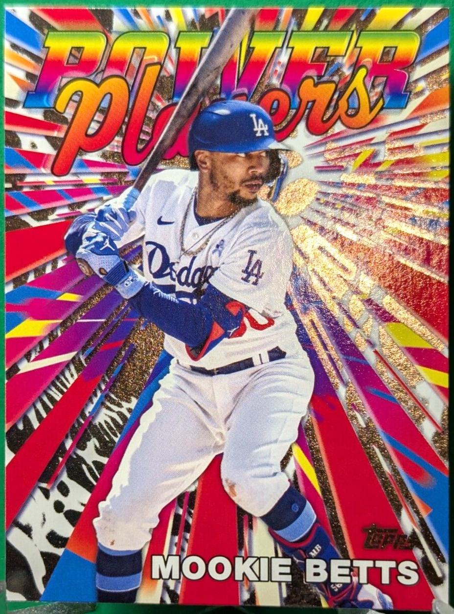 Mookie Betts #PP-9 Baseball Cards 2025 Topps Celebration Mega Box Power Players