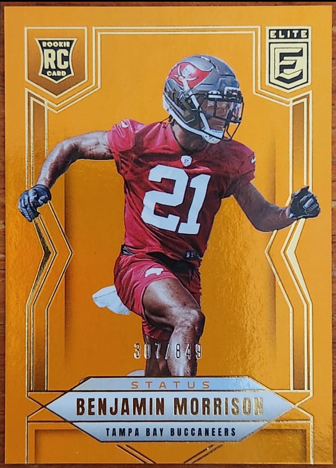Benjamin Morrison [Status Metallic Orange] #167 Prices | 2025 Panini ...