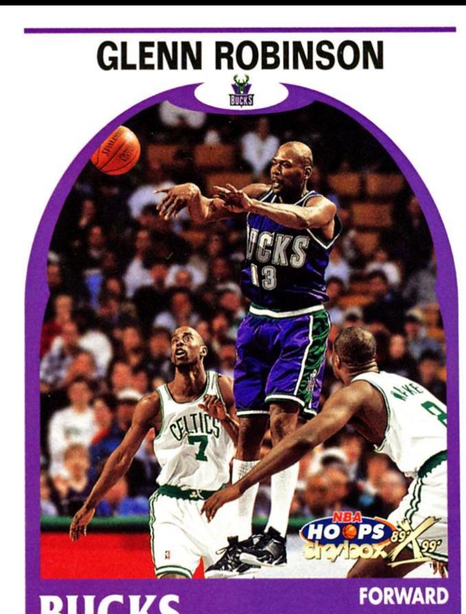 Glenn Robinson #6 Basketball Cards 1999 Hoops Decade