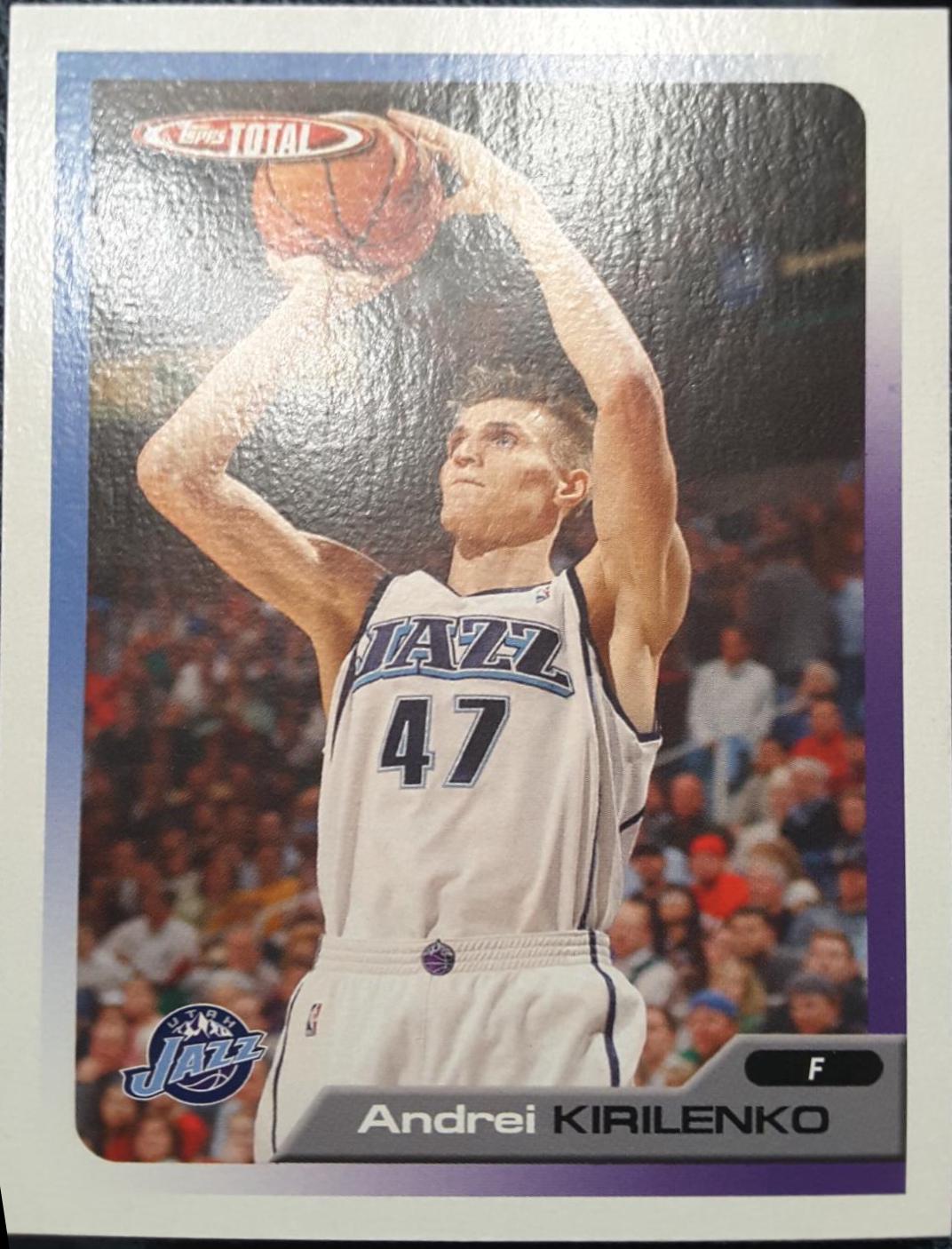 Andrei Kirilenko #177 2005-06 Topps Total Basketball