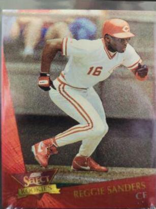Reggie Sanders #3 Baseball Cards 1993 Select Rookies