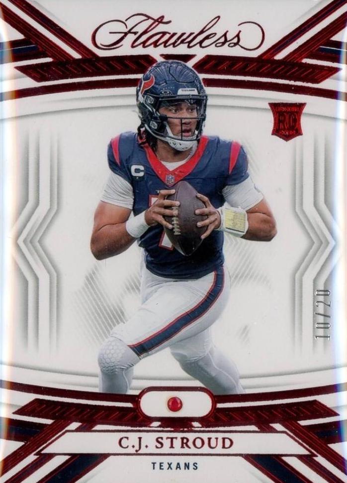C.J. Stroud #96 2023 Panini Flawless Football