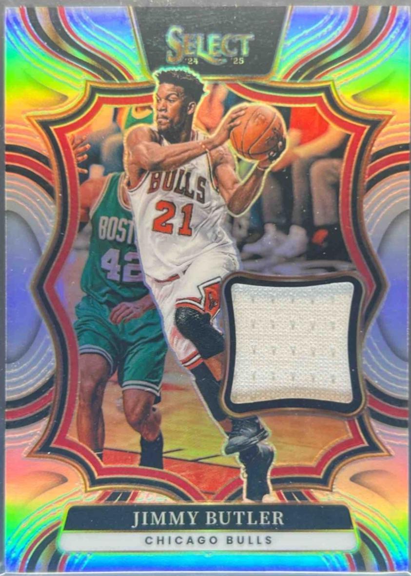 Jimmy Butler III #8 2024 Panini Select Throwback Memorabilia Basketball