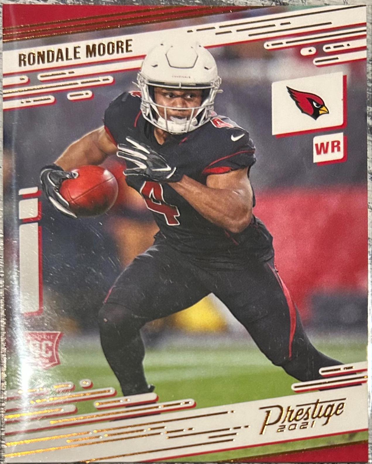 Rondale Moore #220 Football Cards 2021 Panini Chronicles Prestige Rookies Update