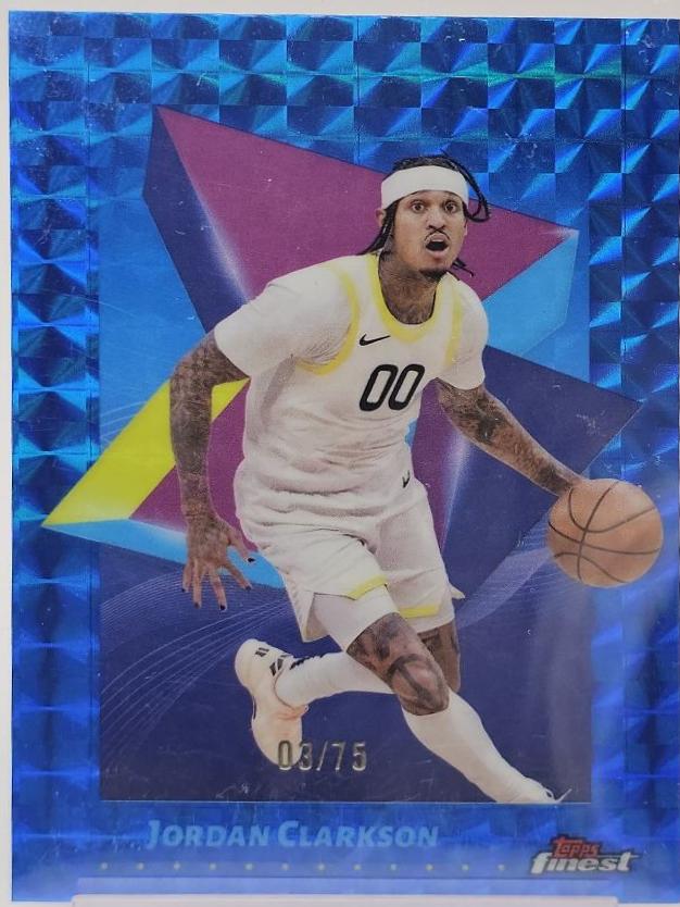 Jordan Clarkson [Blue Geometric Refractor] #94