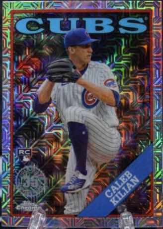 Caleb Kilian #T88C-72 Baseball Cards 2023 Topps Silver Pack 1988 Chrome