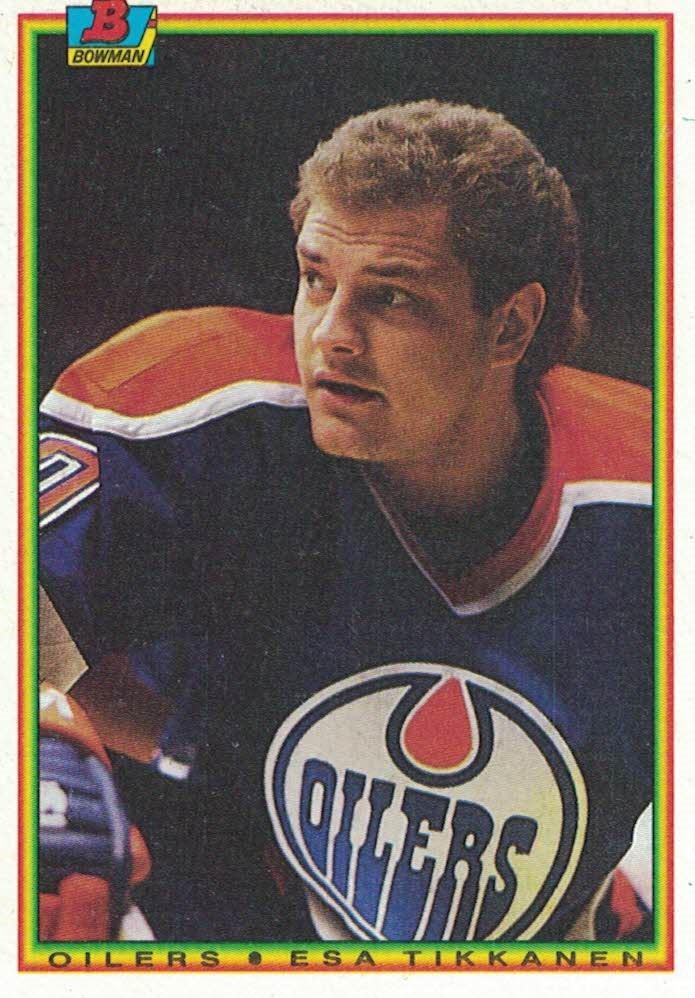 Esa Tikkanen #194 Hockey Cards 1990 Bowman