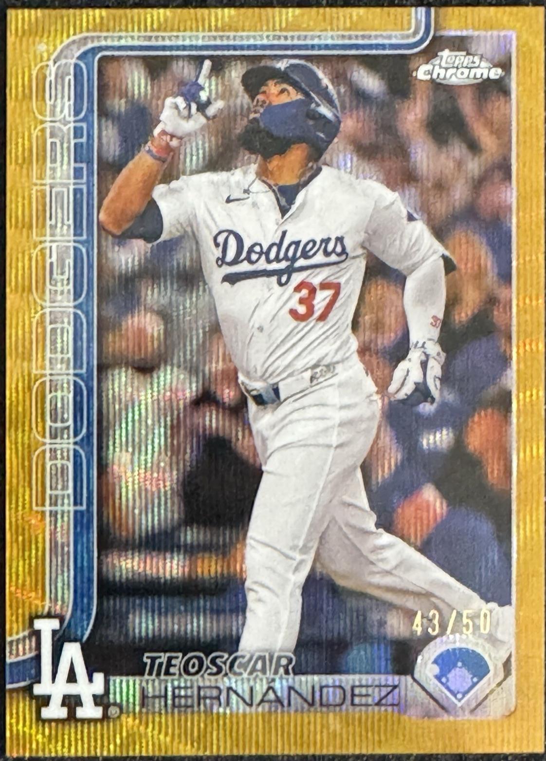 Teoscar Hernandez [Gold Wave] #128